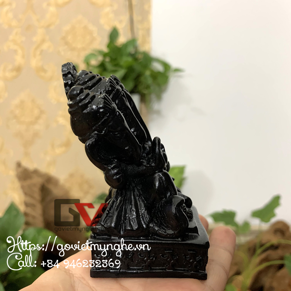 Tượng Thần Voi Ganesha (Đá Tự Nhiên)