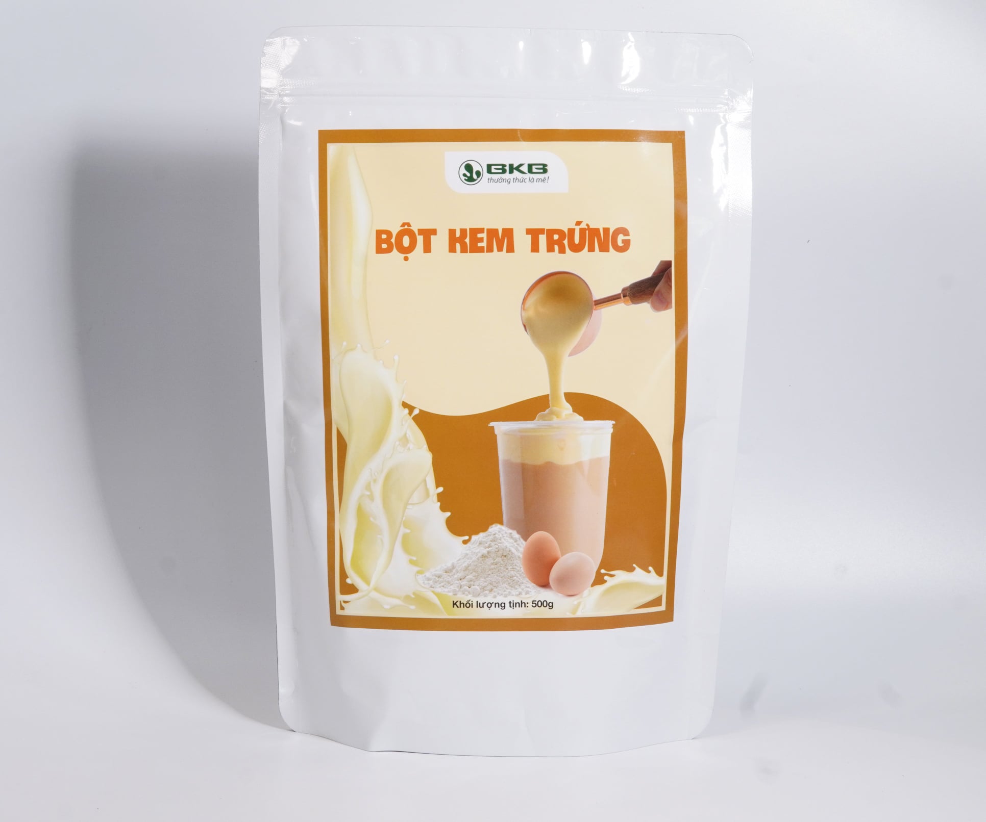 Bột kem trứng bkb thơm ngon túi 500gr