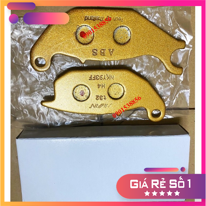[Rẻ vô địch] Bố Thắng Đĩa (Phanh Đĩa) Sau Xe Exciter/Sonic/Axelo/Raider