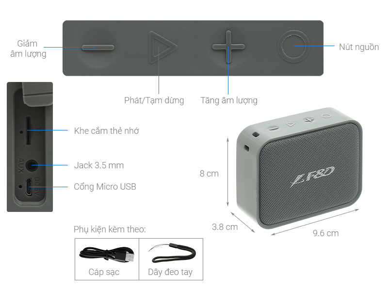 Loa Bluetooth Fenda W5 Plus ( Like New )