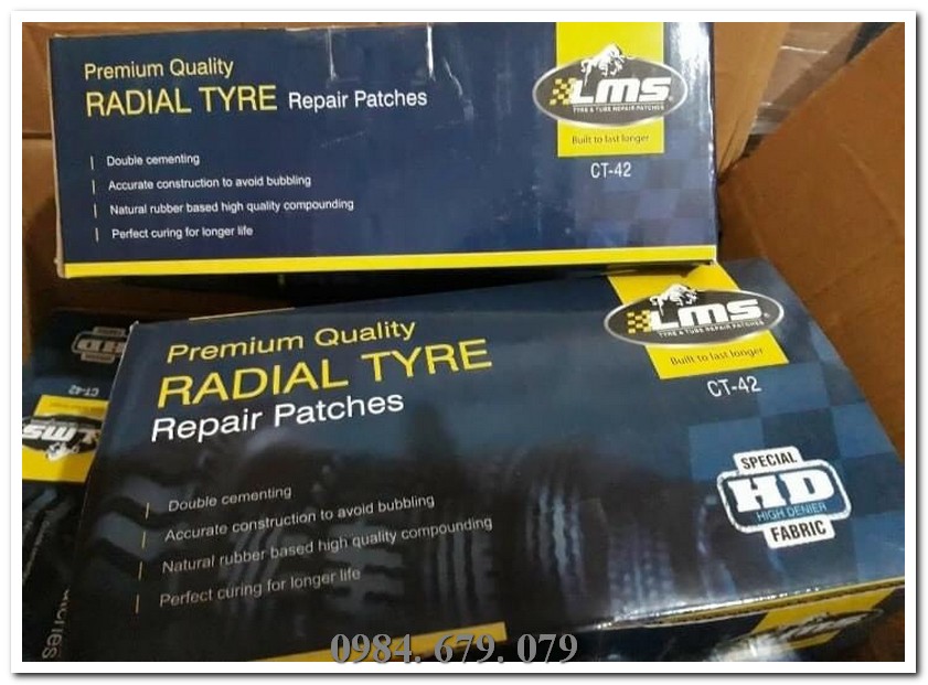Miếng vá lốp LMS CT-42 ( 270 x 140 mm )- Bán lẻ theo miếng