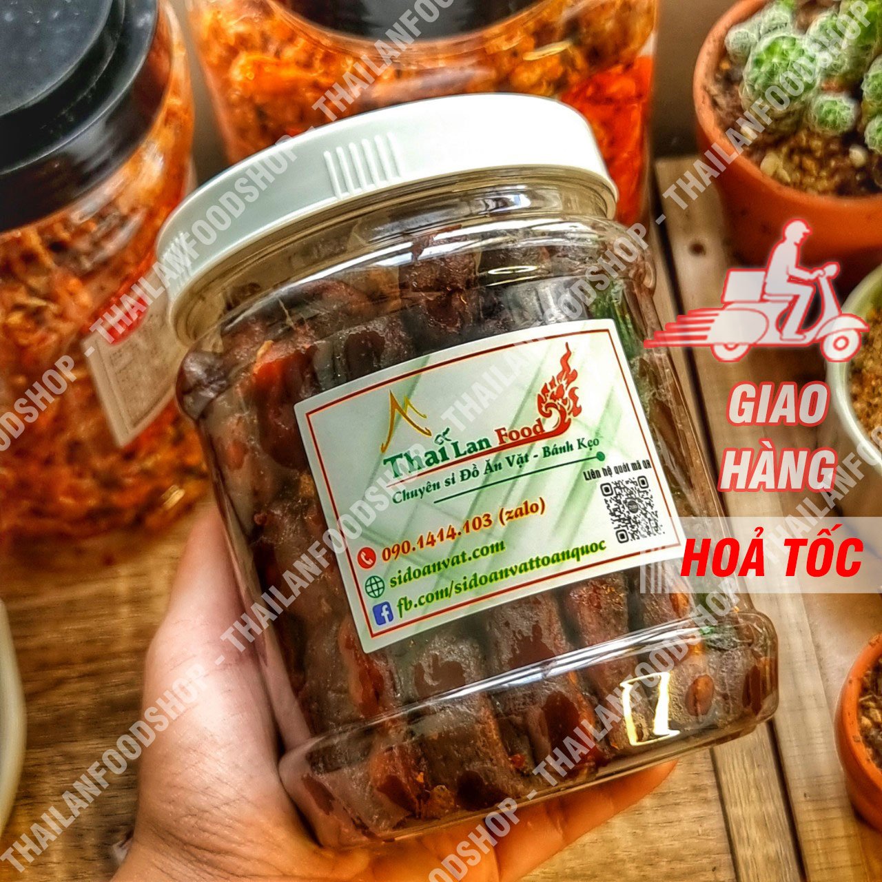Me Lào Tách Vỏ Kèm Muối Ớt Loại 1 - Hộp 500gr