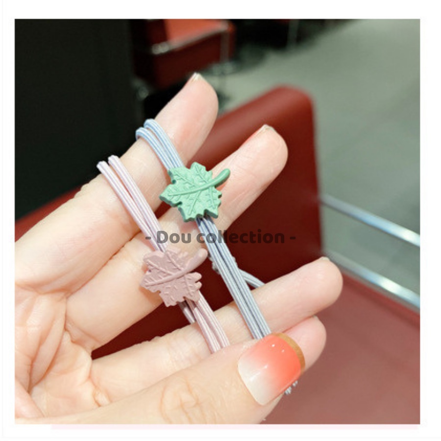 Dây Cột Tóc, Thun Cột Tóc Ngôi Sao - Mã QT003