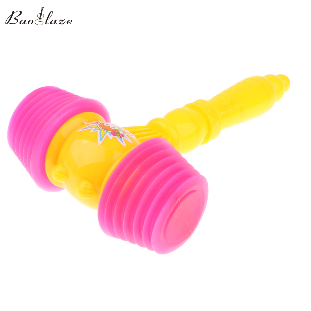 Baoblaze Kids Plastic Pipe Whistle BB Hammer Squeaky Sound Toy Party Favors 26cm