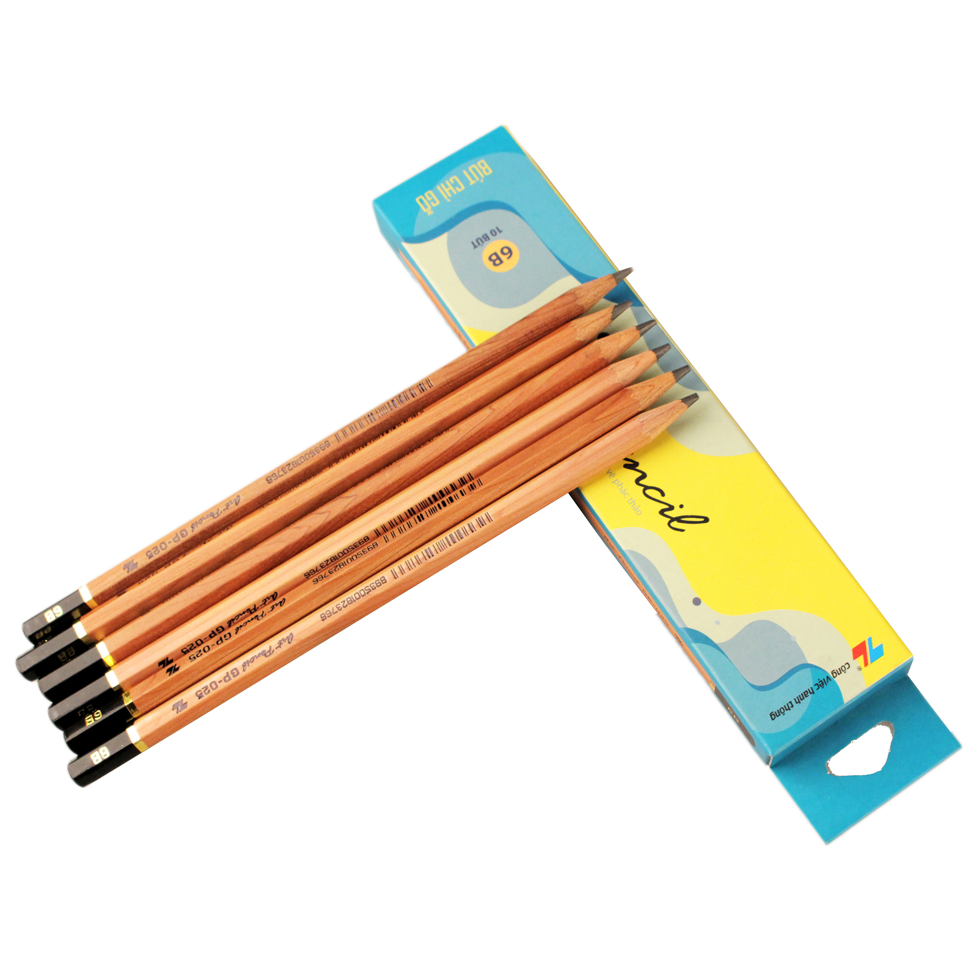 Bút chì mỹ thuật Thiên Long 6B GP-025