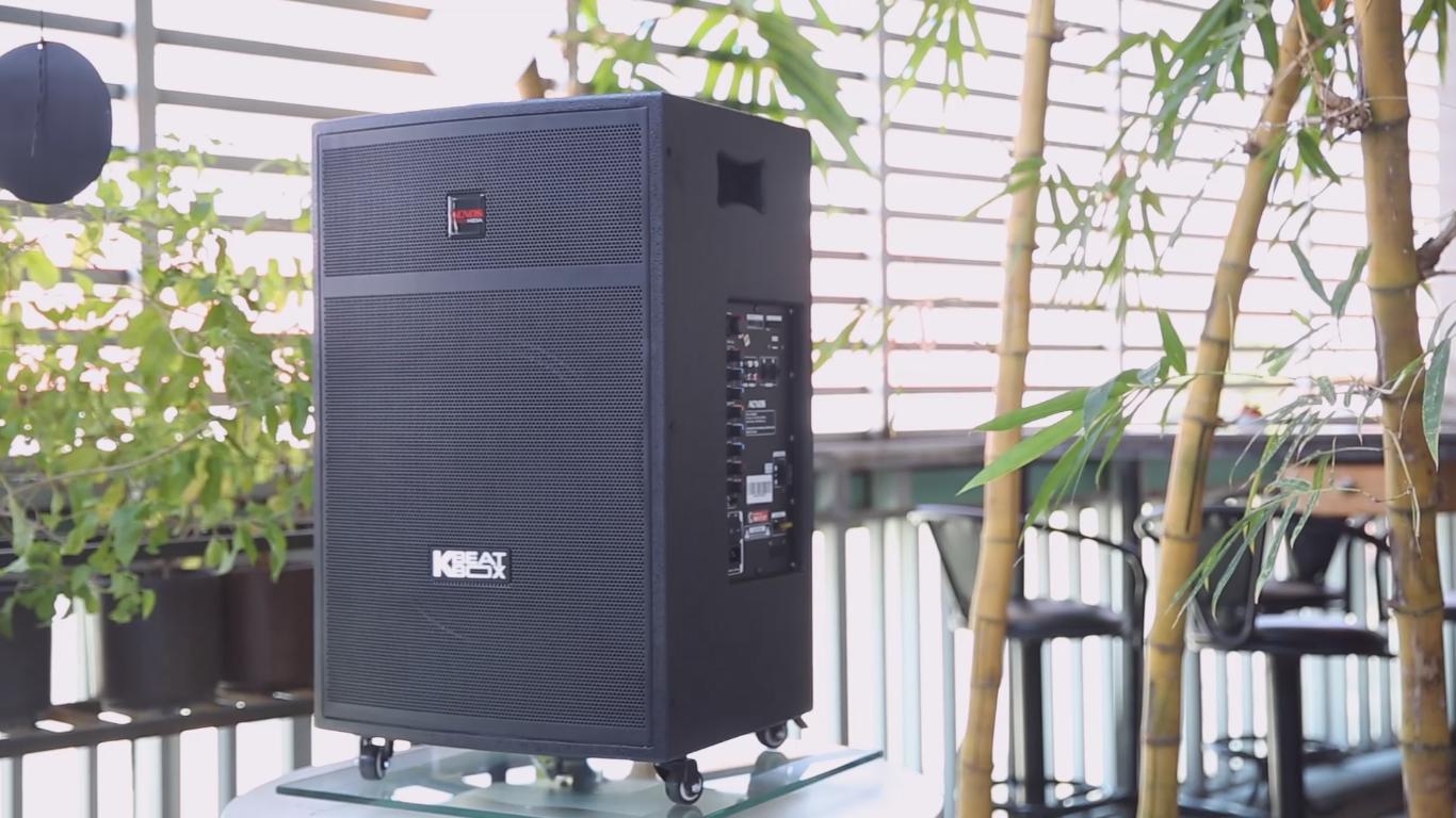 [HCM][Trả góp 0%]Loa kéo Acnos CB403G Bluetooth 5.0 Loa bass 4 tấc Micro UHF - Gia Khang Ẻlectronic