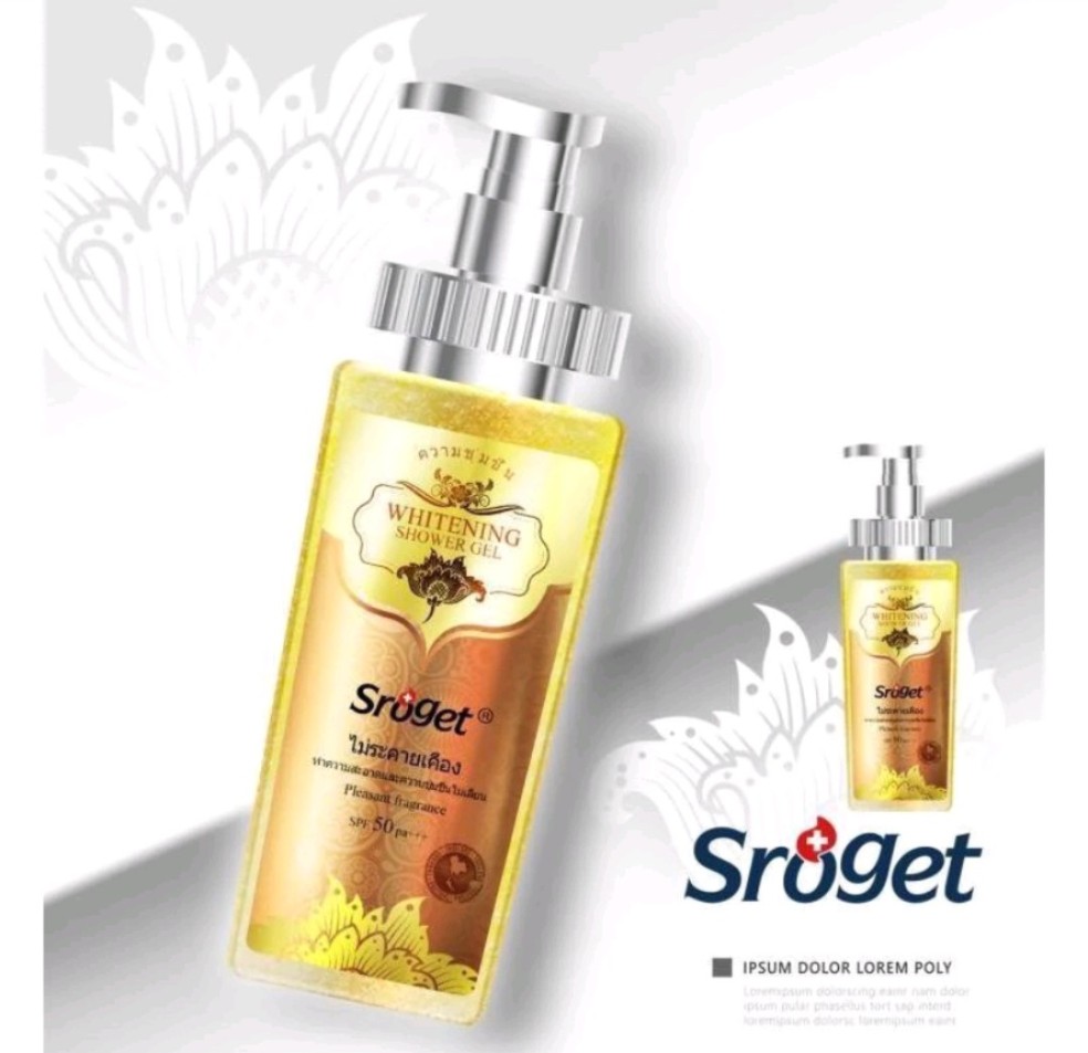 Sữa Tắm Thái Sroget Chiết Xuất Vàng 24k