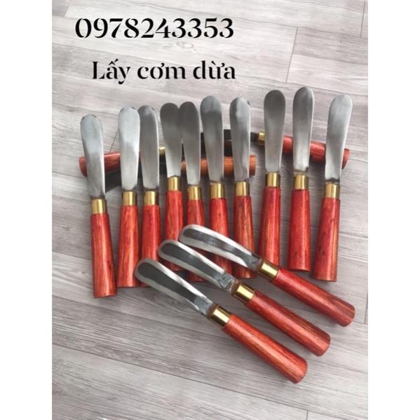 Dao lấy cơm dừa cứng dao lấy cơm dừa nhíp xe dày dặn chắc khoẻ