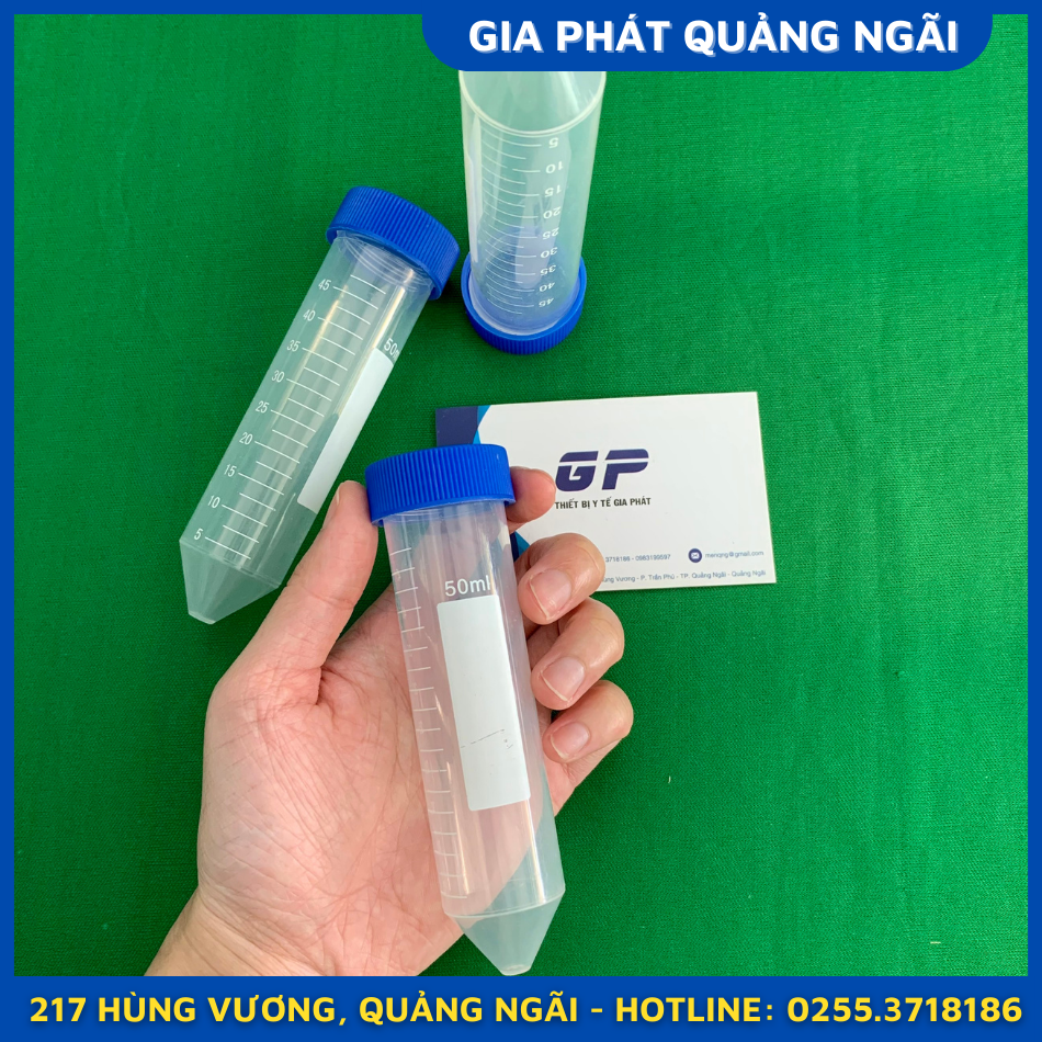 Ống ly tâm 50ml nhựa ống falcon 50ml nắp vặn