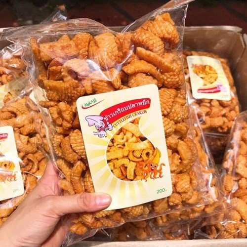 Snack mực thái lan 200g- siêu ngon- ăn vặt - bimbim