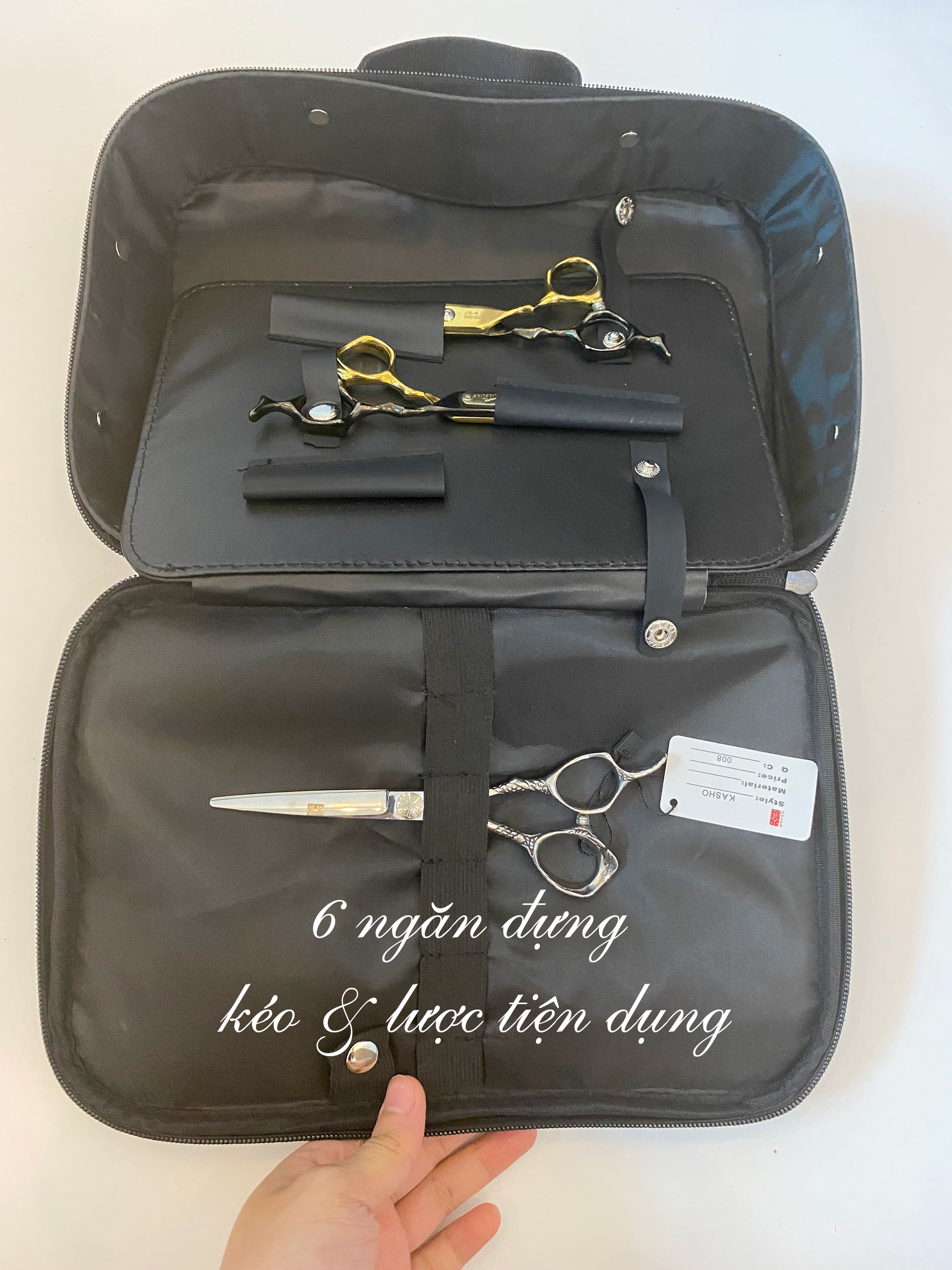 Túi đựng phụ kiện đồ nghề tóc Toni&Guy