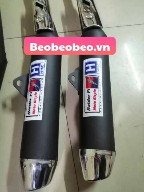 Pô hơi móc sẵn lắp xe Sirius rc