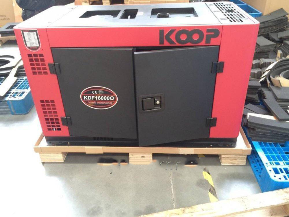 Máy Phát Điện Chạy Dầu 12kVA Koop KDF16000Q