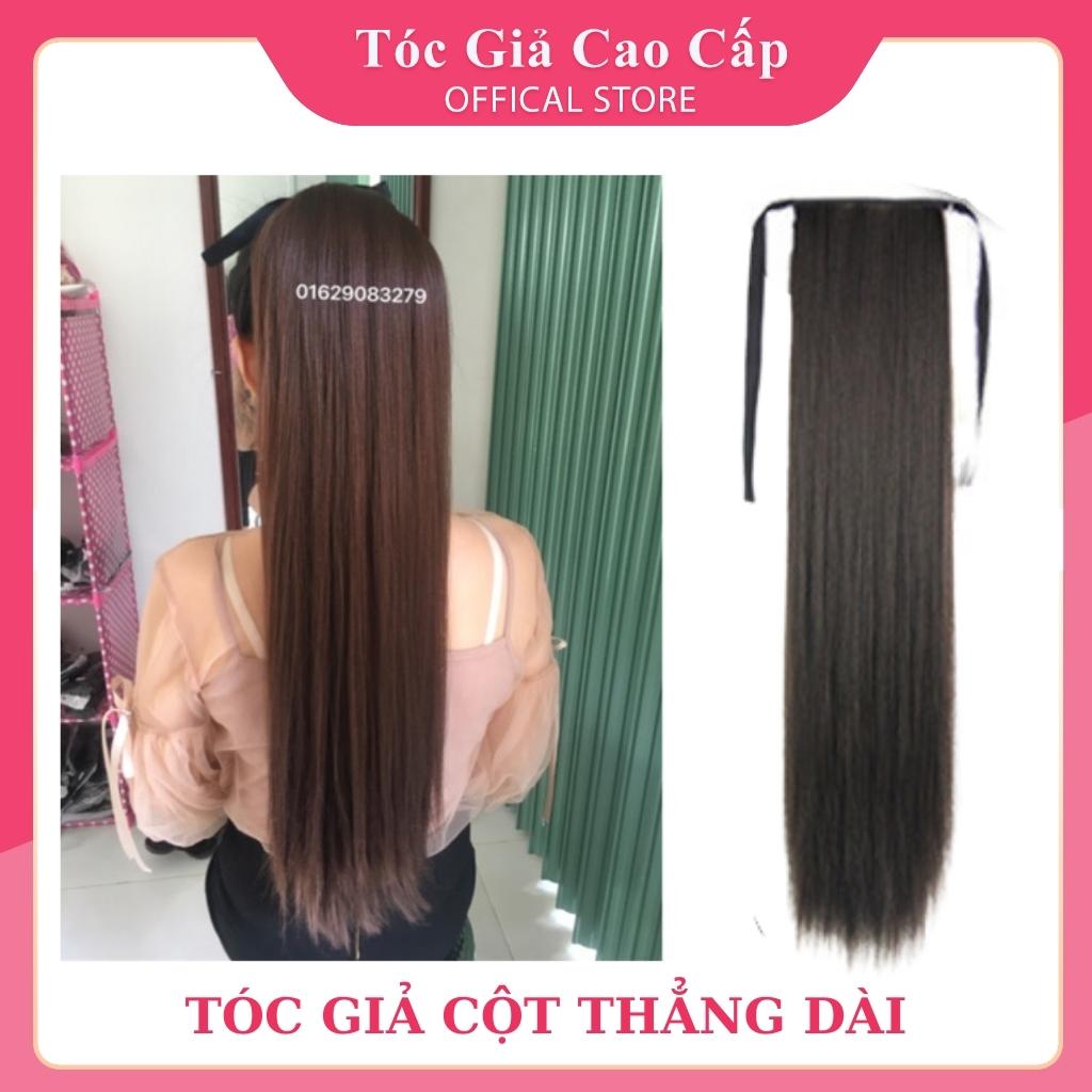 Tóc Giả Cột Tóc Giả Cột Thẳng Siu Dày