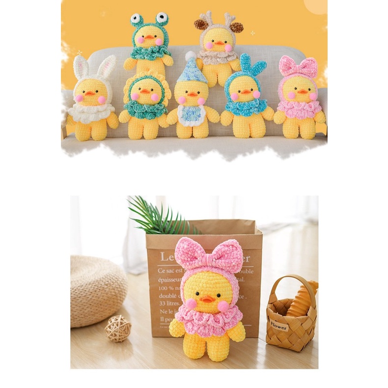 Len nhung Chenille cuộn len sợi len đan móc 100gam 1 cuộn