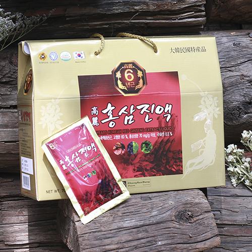[HCM][SIÊU SALE] Hồng sâm nước 6 năm tuổi Chong Kun Dang (70ml x 30 gói)