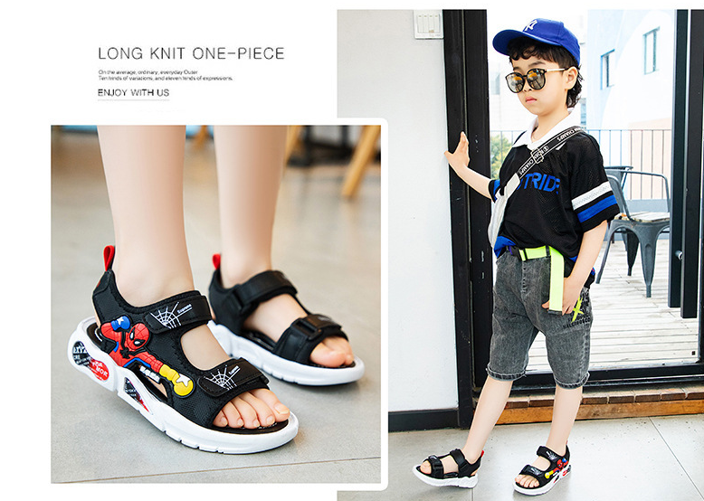 Dép sandal bé trai hàn quốc_TT368