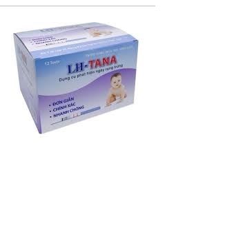 Combo 12 que thử rụng trứng Tana