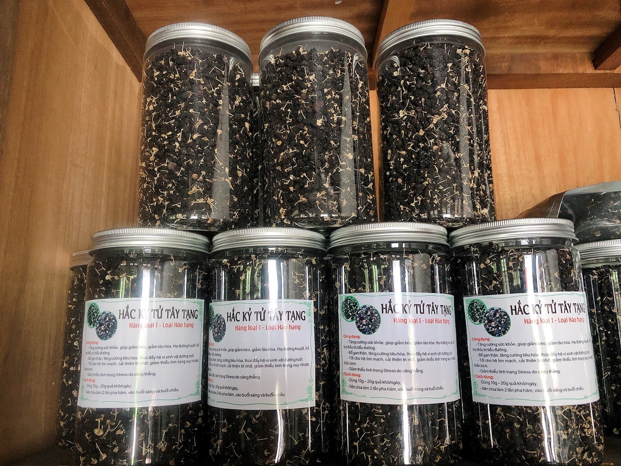 HẮC KỈ TỬ TÂY TẠNG ( lọ 300g)