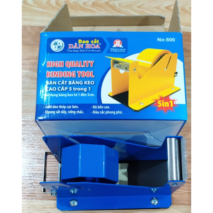 Cắt băng keo 5F để bàn DÂN HOA 800