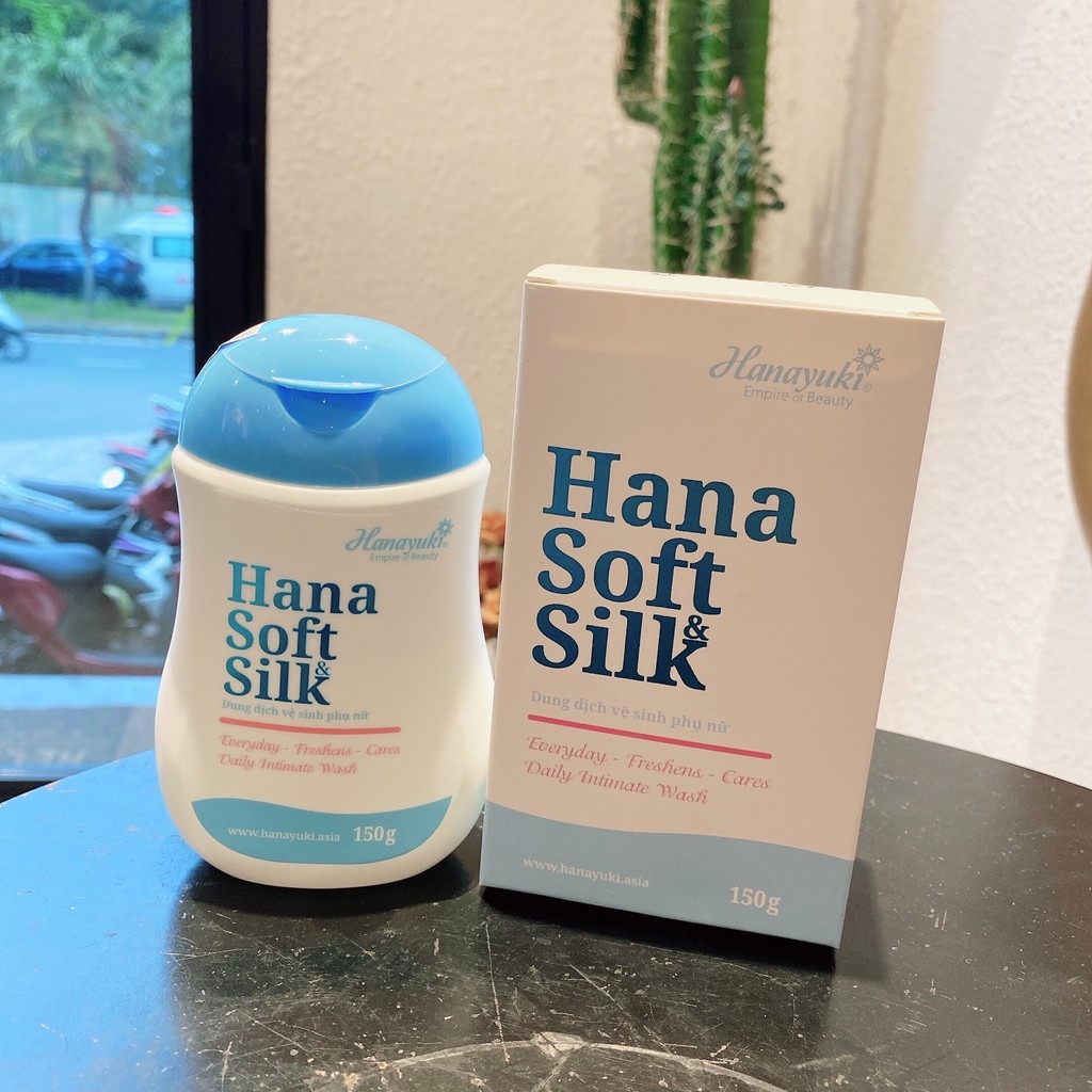 [CHÍNH HÃNG] Dung Dịch Vệ Sinh Phụ Nữ Hana Soft Silk - Hanayuki