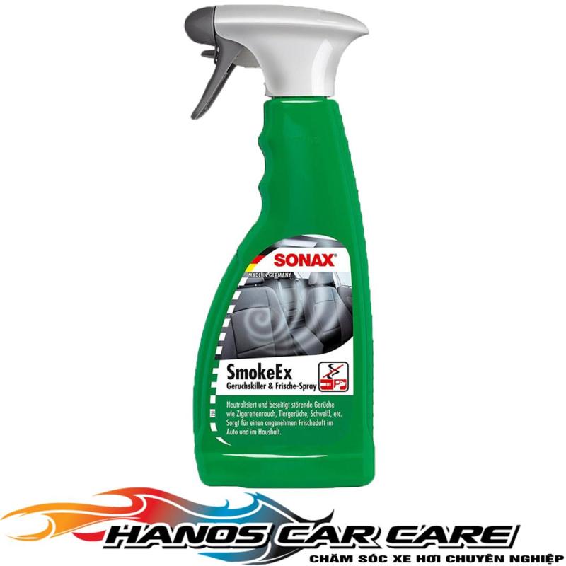 Khử Mùi Nội Thất Xe, Phòng Làm Việc Và Nhà Ở Sonax SmokeEx 500ml