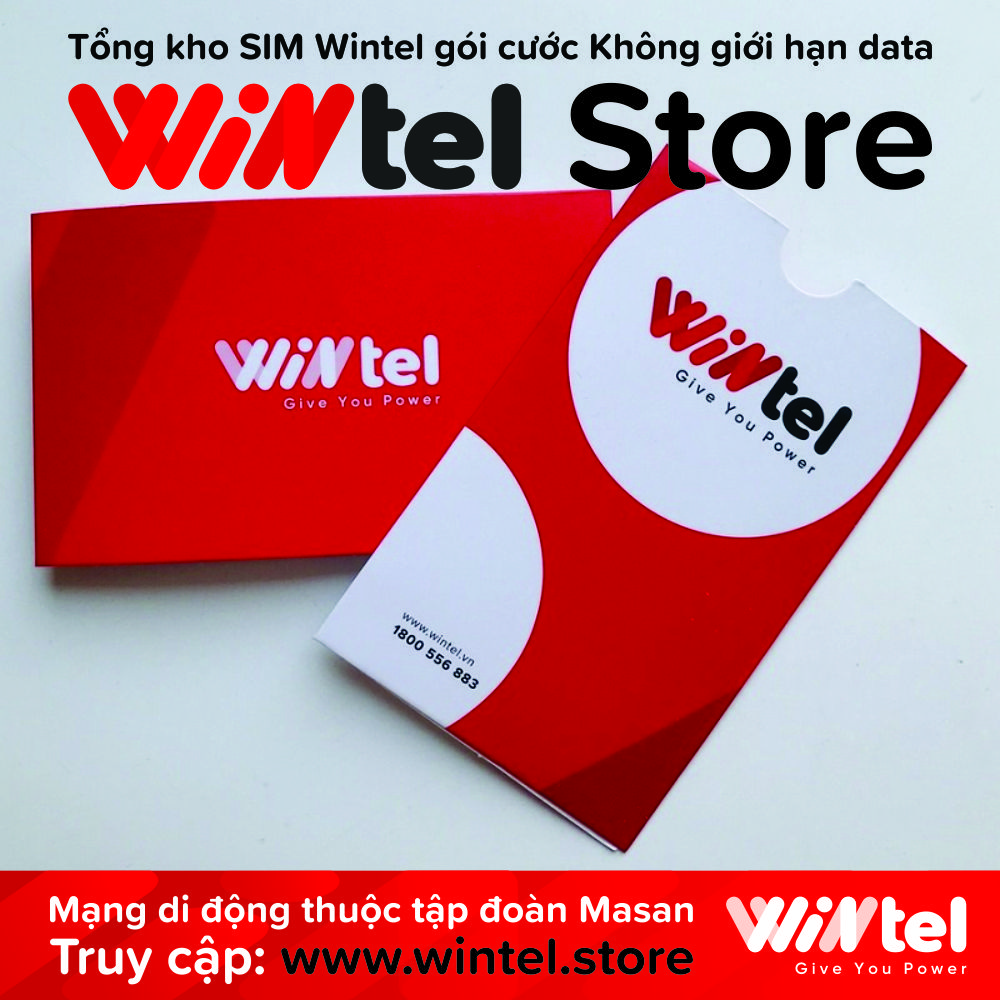 Sim Wintel WIN60 không giới hạn dung lượng data 4G 5G