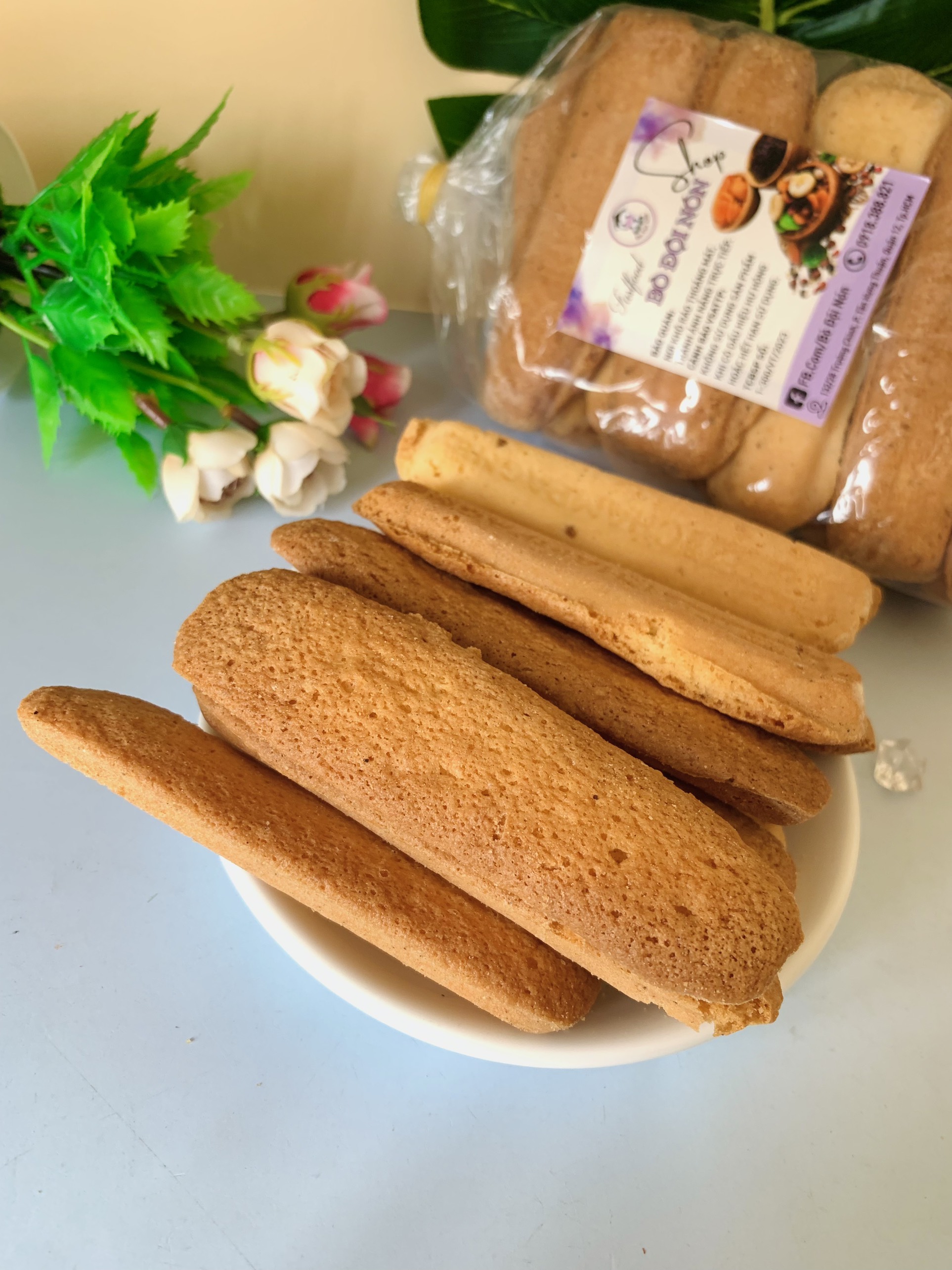 Bánh sâm panh 140g Bò Đội Nón