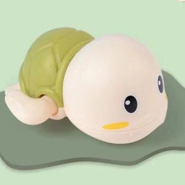 Đồ chơi nhà tắm cho bé - hình chú vịt, cua, rùa đáng yêu, vặn cót thả bồn tắm