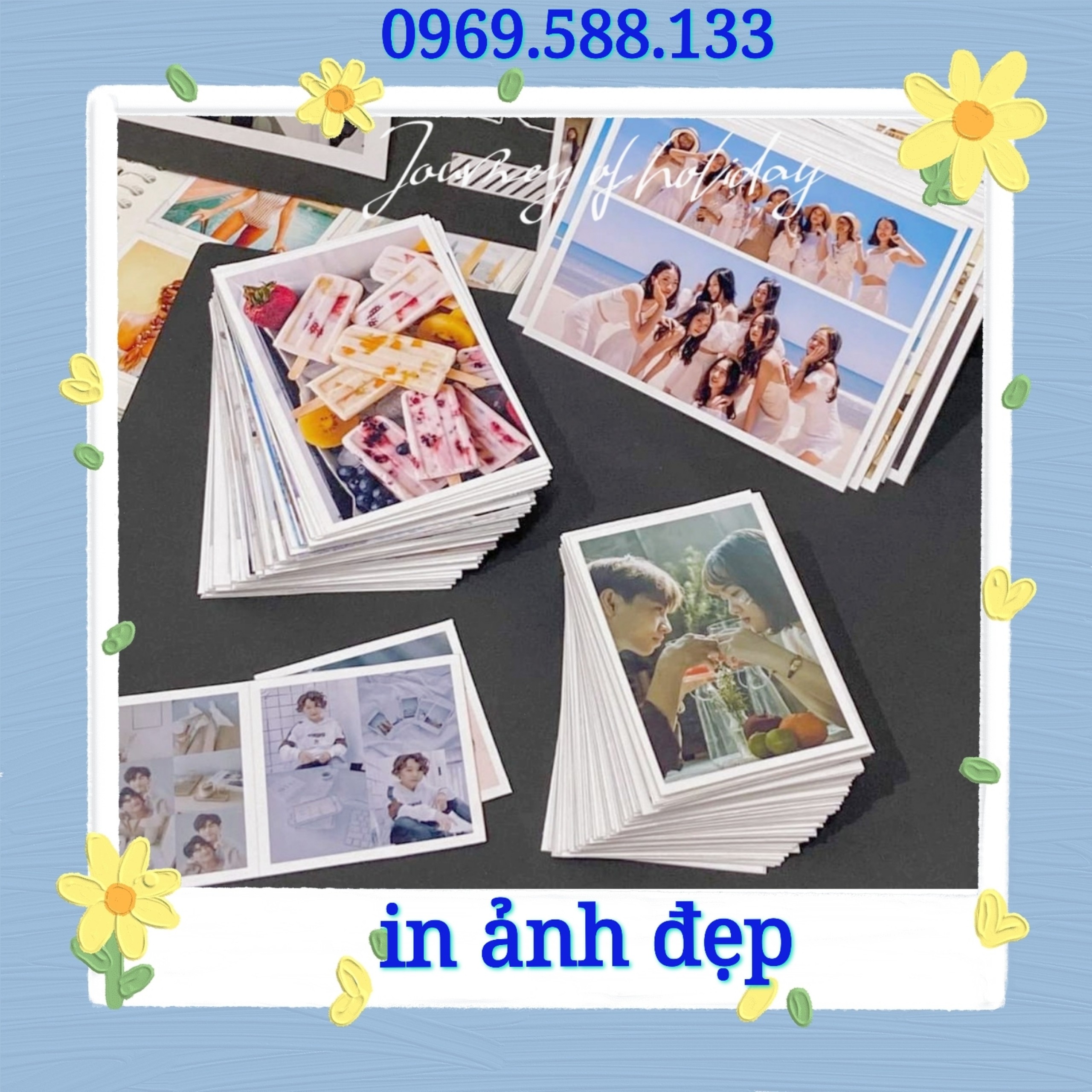 In ảnh kích thước 6x9cm combo 10 chiếc