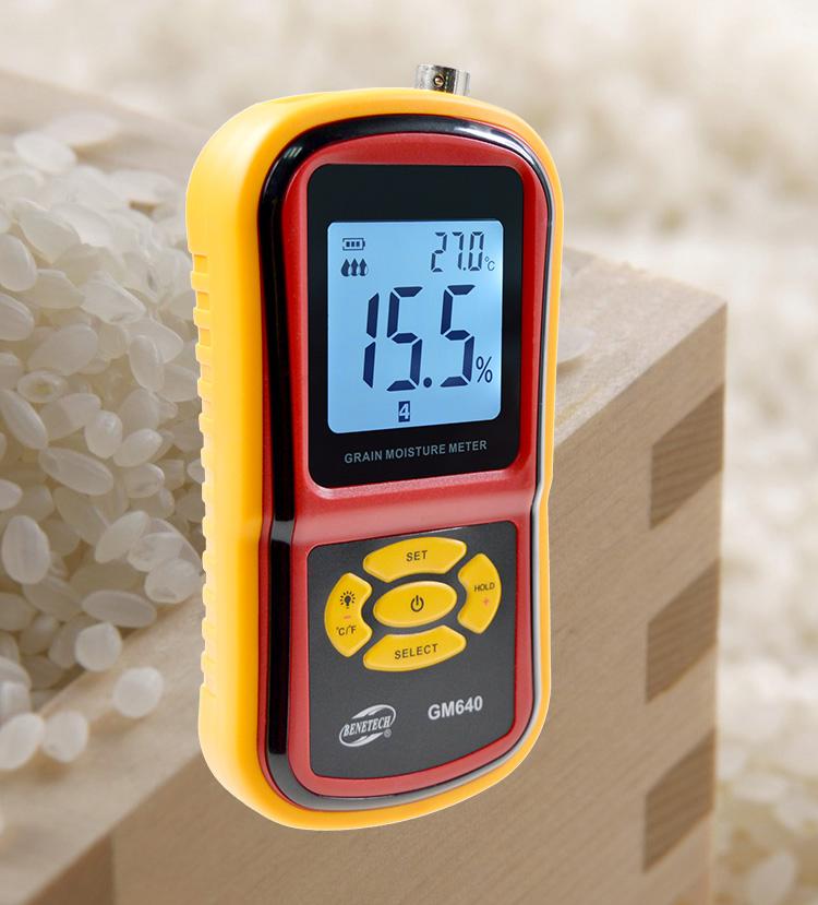 Máy đo độ ẩm nông sản benetech gm640