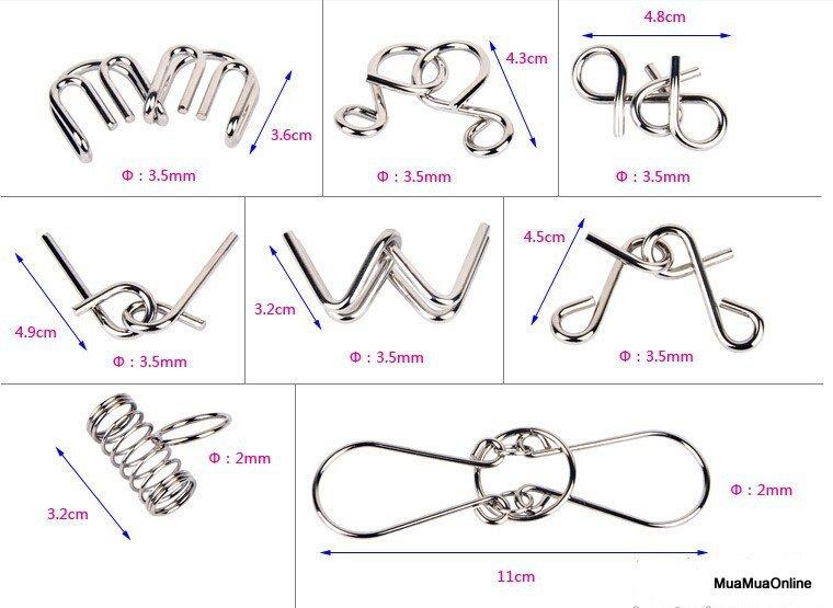 Bộ 8 Món Trò Chơi Trí Tuệ Nhật Bản Cho Bé Sáng Tạo