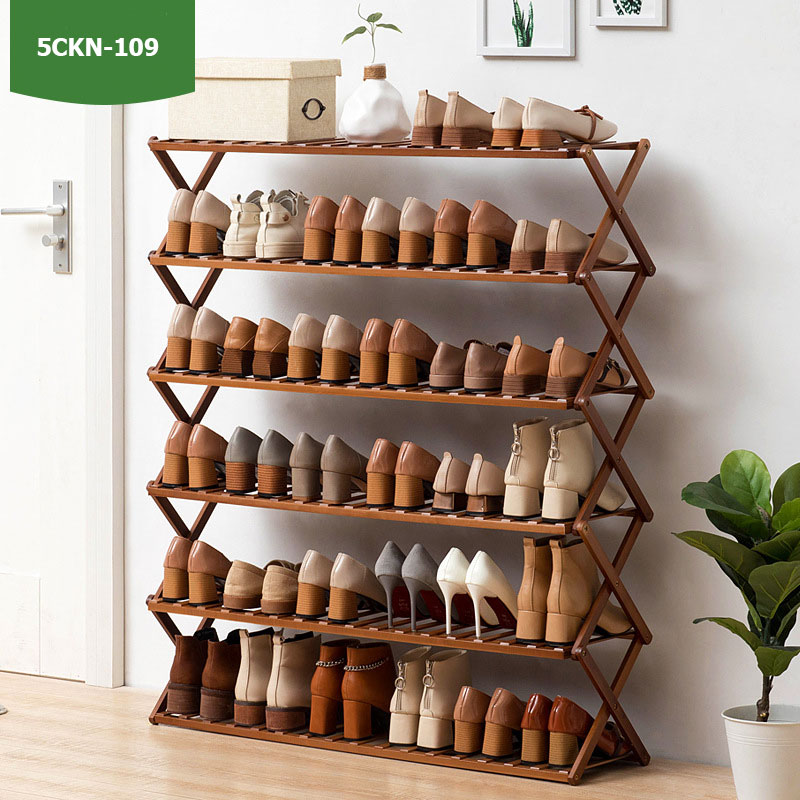 BÁO GIÁ TỦ ĐỂ GIÀY DÉP BẰNG NHỰA GIÁ RẺ | Shopee Lazada Sendo Tiki mới nhất 40 Kệ để giày dép bằng gỗ tre, tủ giầy nhiều tầng, giá giày gấp xếp gọn nhẹ