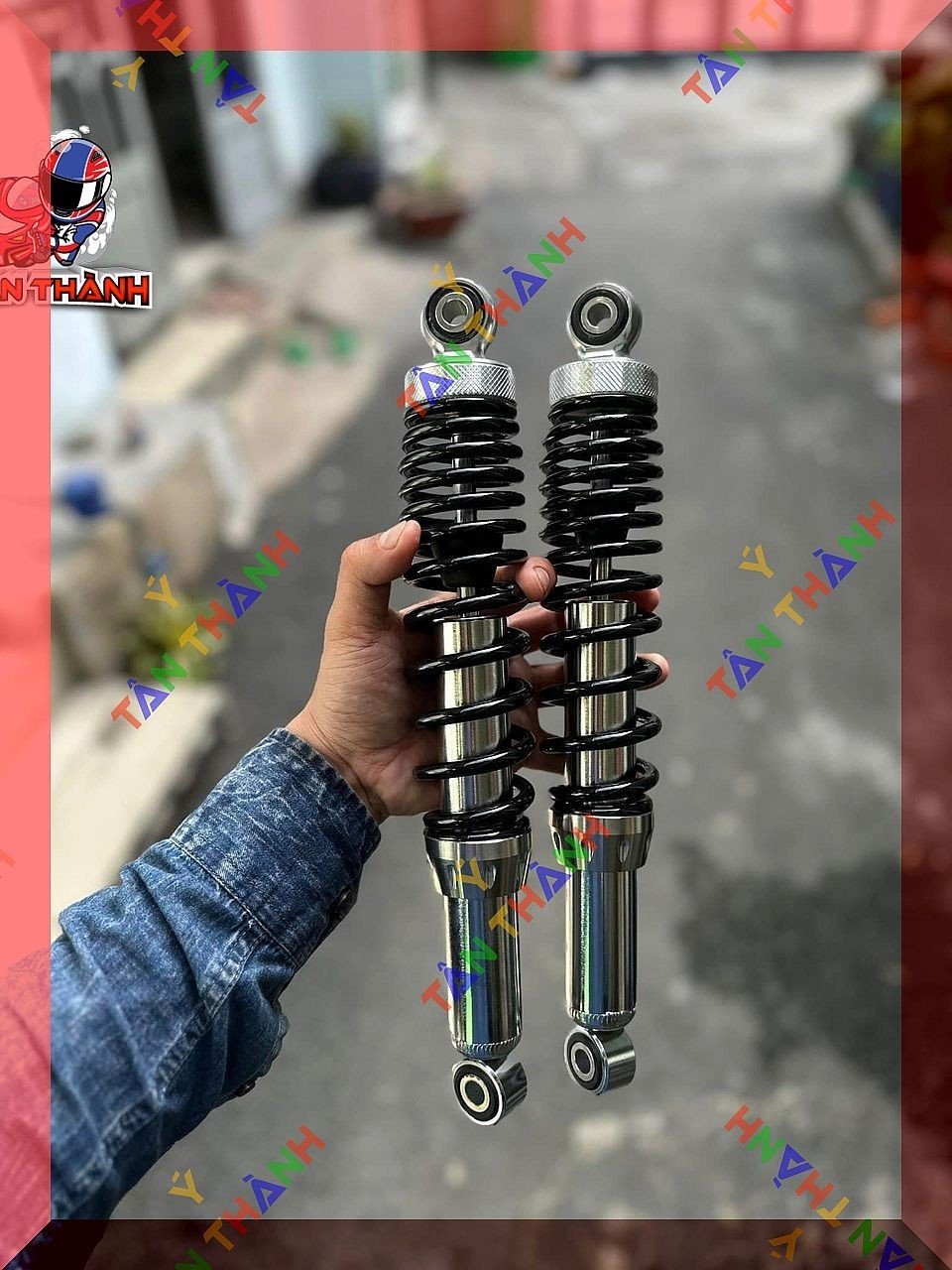 Cặp chân nhôm đôn phuộc nice mẫu V1