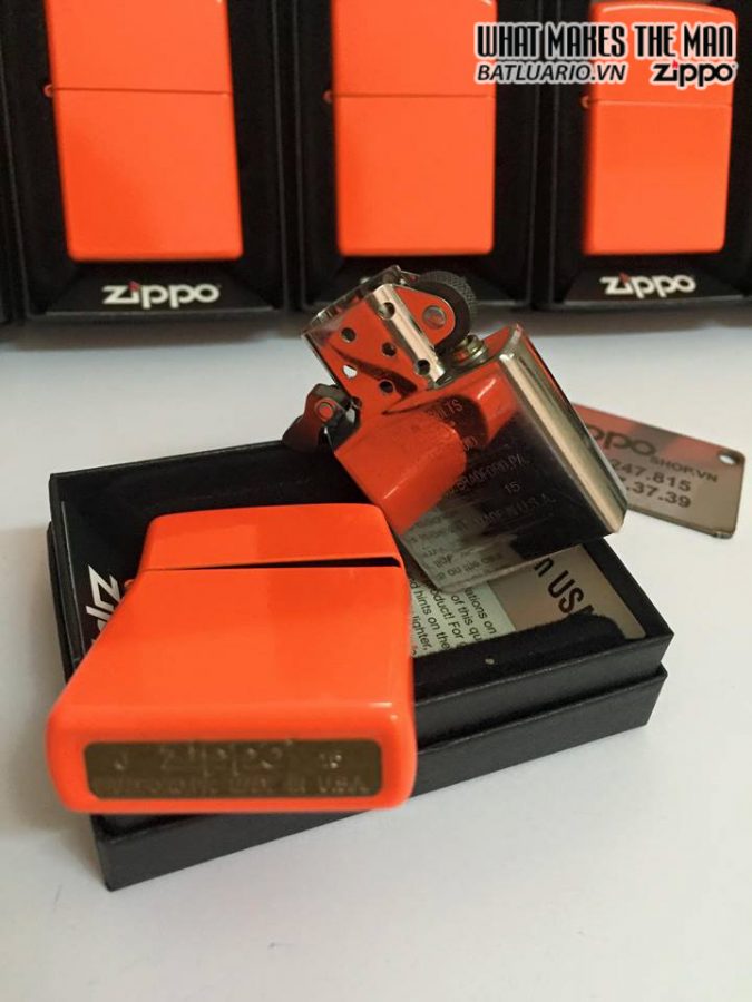 Bật lửa Zippo 28888 – Zippo Neon Orange Matte