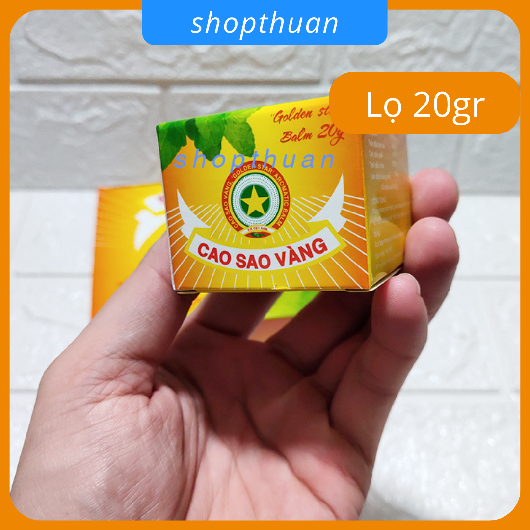 Cao sao vàng TW3 lọ 20gr