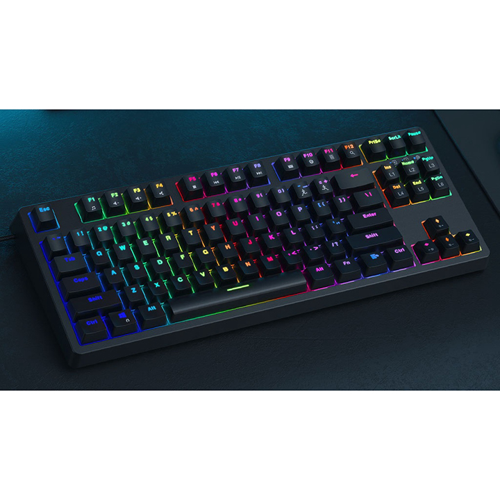 Bàn phím cơ TKL Aukey G14 - Đèn Led RGB - Outemu Blue Switch Siêu Bền - Thương Hiệu Châu Âu - Cam Kết Chính Hãng