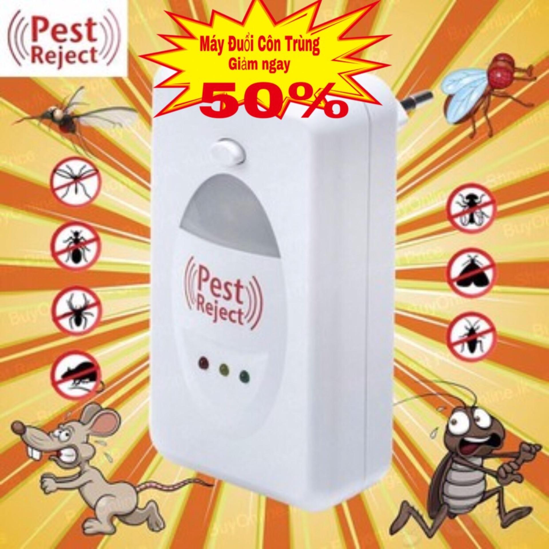 [HCM]máy đuổi chuột  Máy đuổi côn trùng Pest Reject - Đuổi gián muỗi kiến ruồi chuột - an toàn và tiết kiệm.