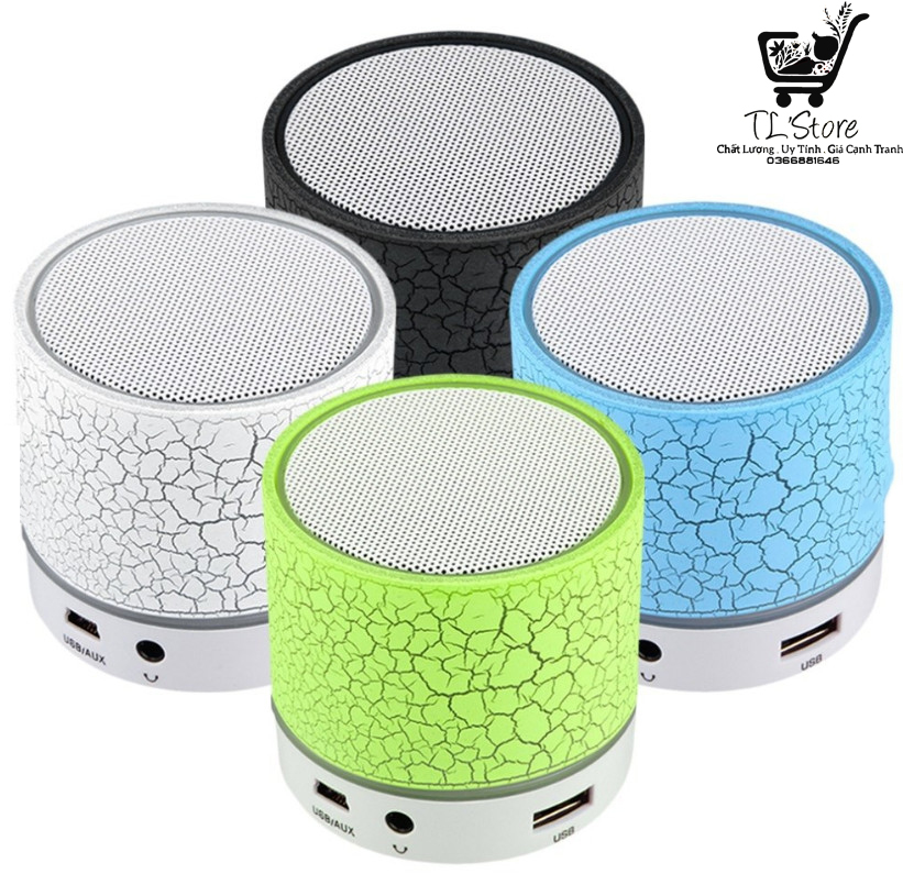 [HCM]Loa mini bluetooth có đèn led nháy theo nhạc