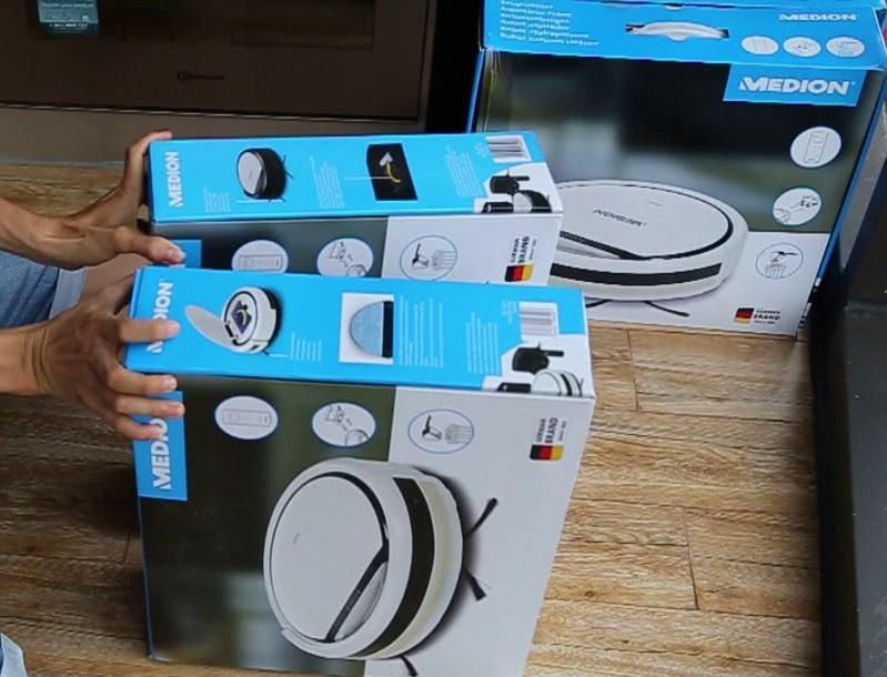 [Trả góp 0%]ROBOT HÚT BỤI LAU NHÀ MEDION MD 18501