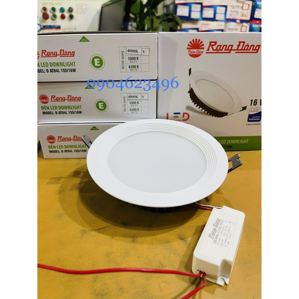 Đèn Led Âm Trần Downlight 16W Rạng Đông