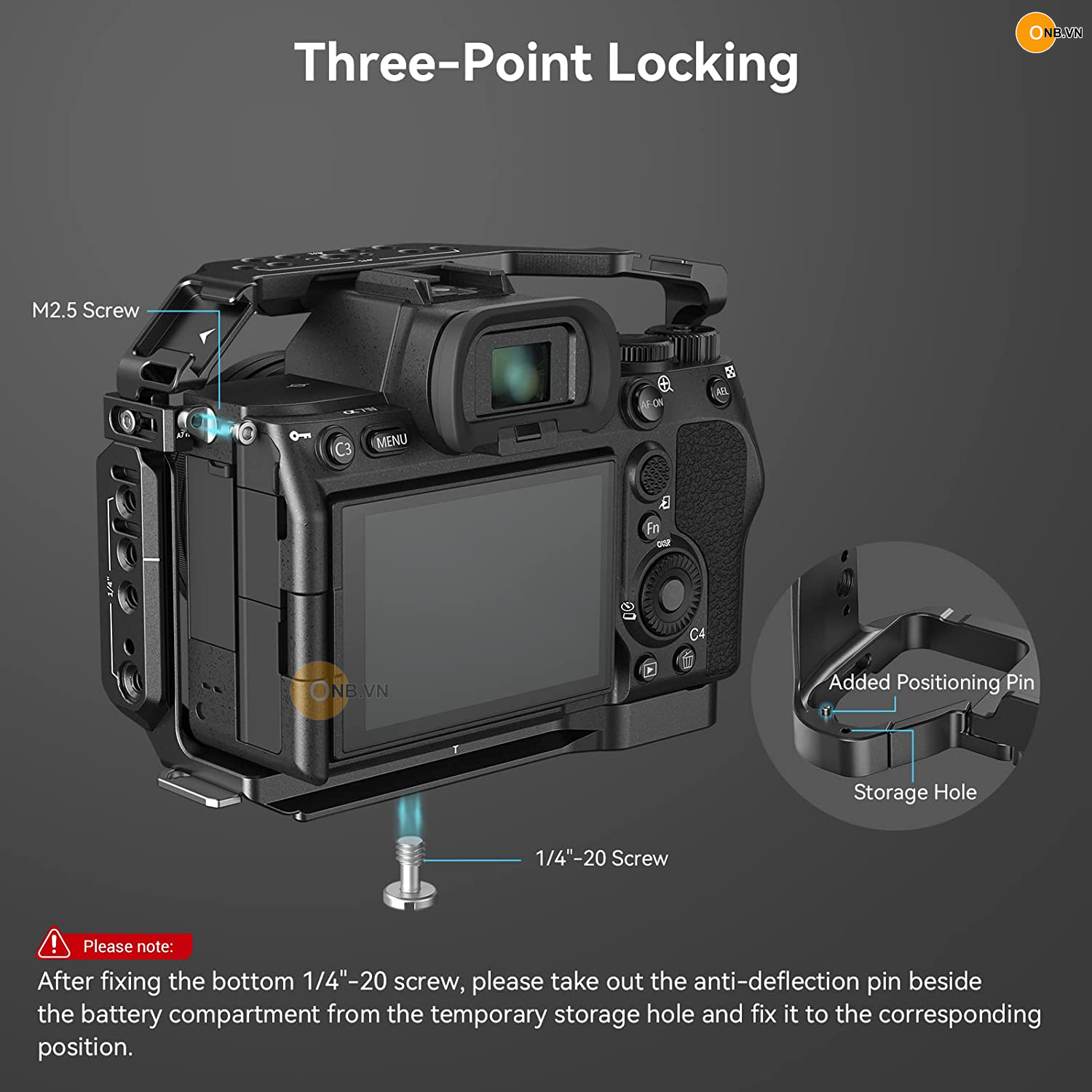 SmallRig Cage Sony Alpha a74 a7r5 a7s3 a7r4 a1 3667b new 2025