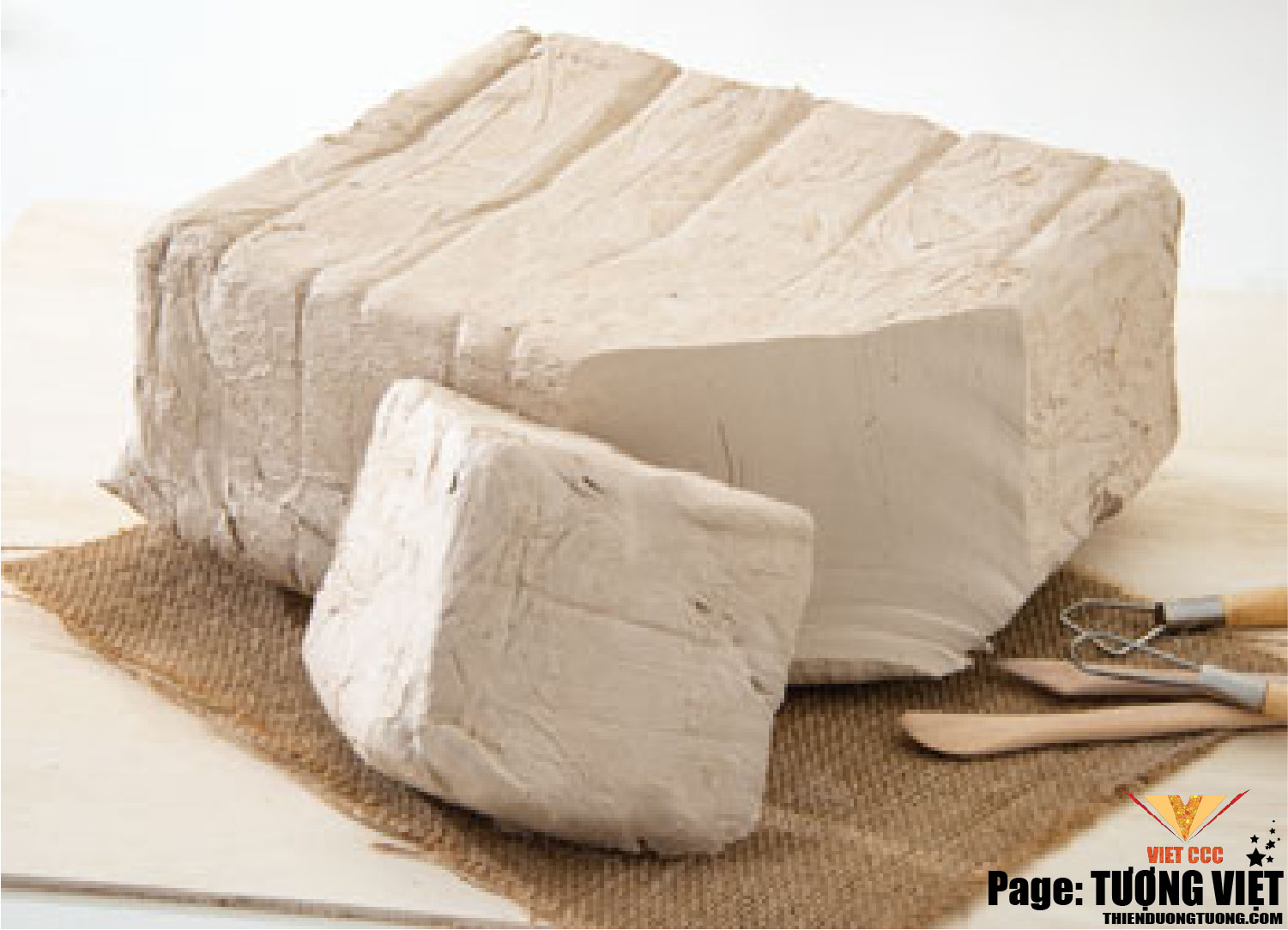 ĐẤT SÉT CAO LANH, 30k/3kg  ĐẤT SÉT TRẮNG LÀM GỐM.  --Loại 3kg--