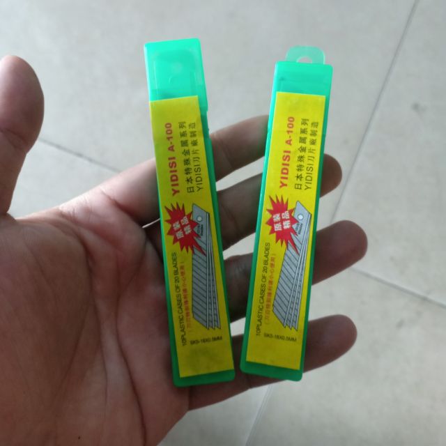 [HCM]Combo 20 Lưỡi Dao Rọc Giấy Cắt Giấy Loại Lớn
