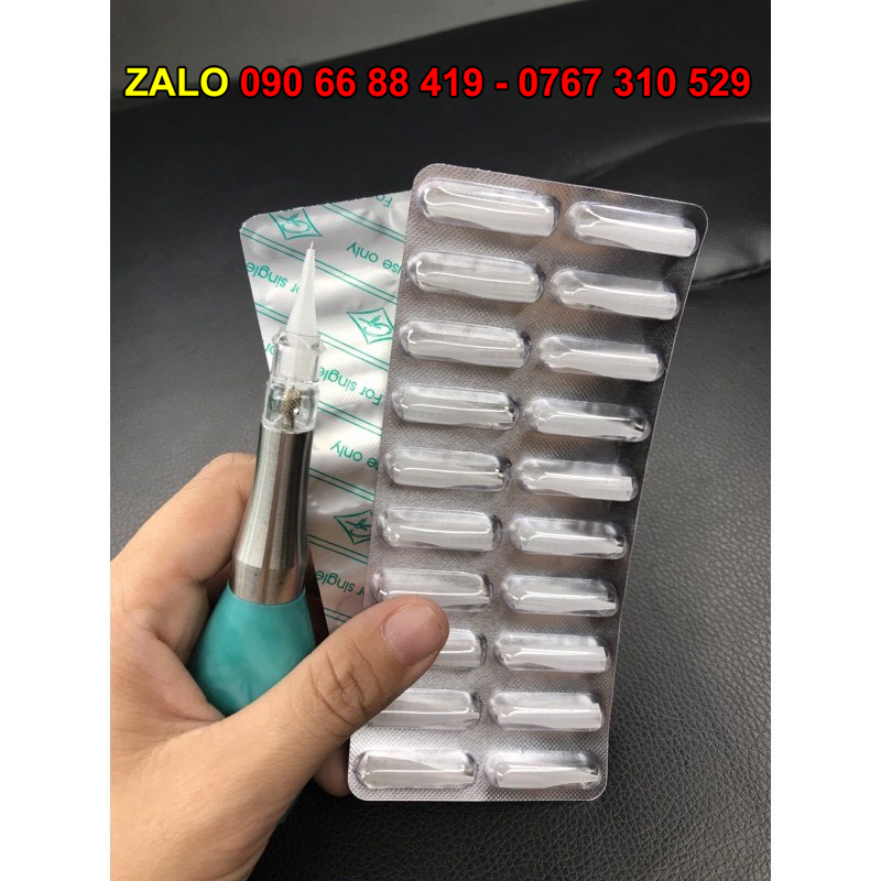 [Hộp 200 cái] Ngòi nhựa Máy xăm Thần Thánh