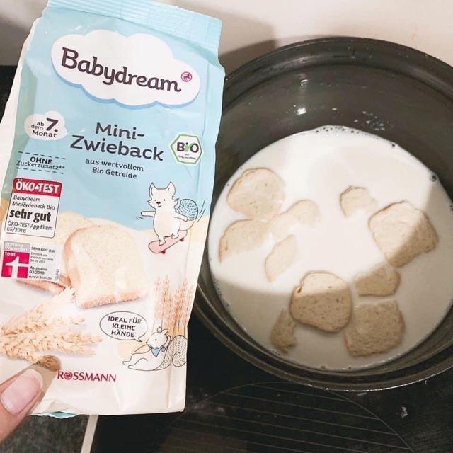 [HCM]Bánh Mì Hữu Cơ Babydream Cho Bé 7m+