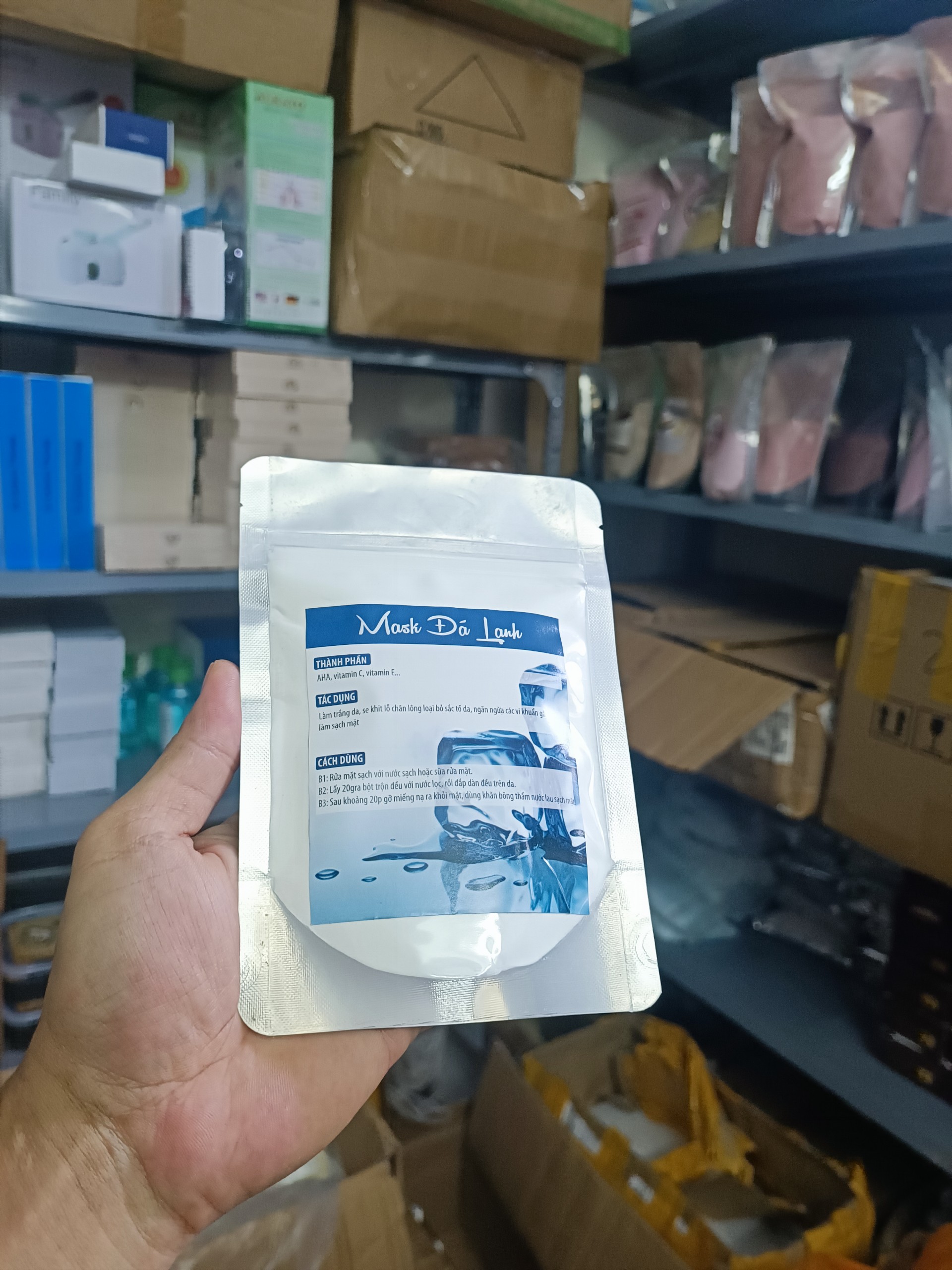 100g mặt nạ đá lạnh chăm sóc da