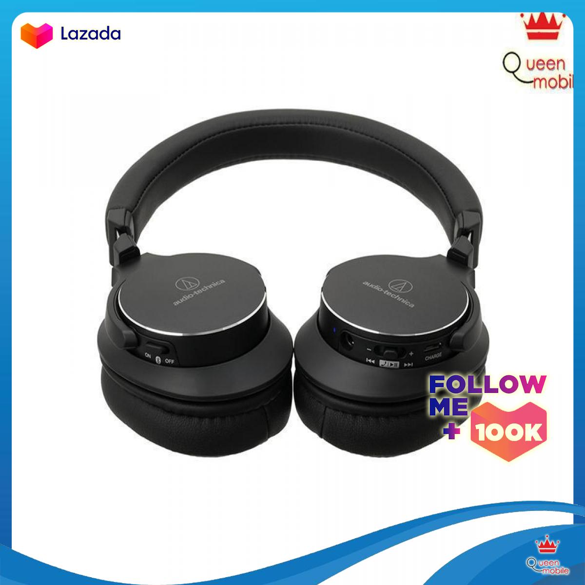 [HCM]Tai nghe Audio-technica On-ear Hi-Res Bluetooth NFC ATH-SR5BT