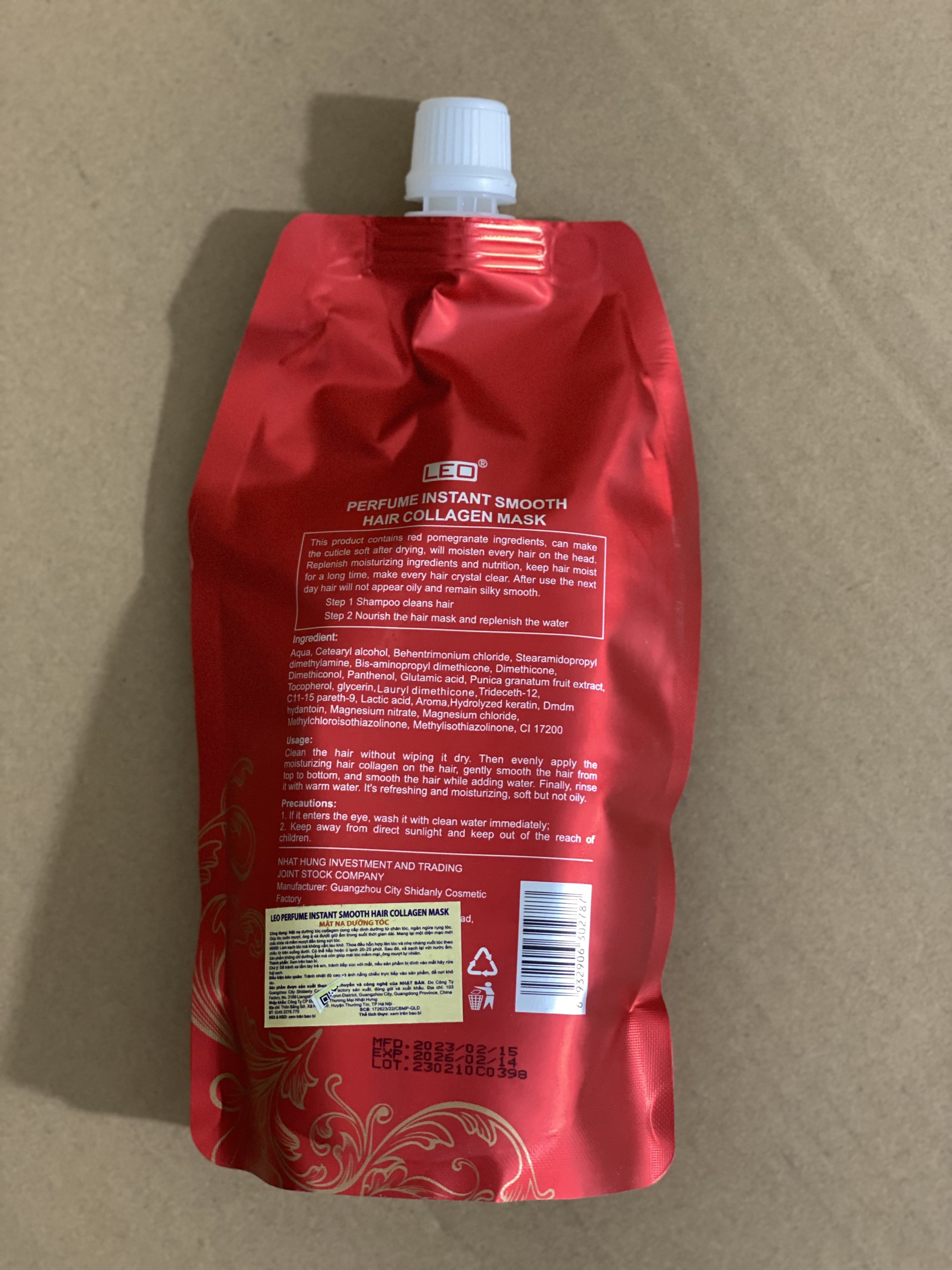 Dầu Hấp Tóc Prosee Leo Collagen Phục Hồi Tóc Mềm Mượt 500ml