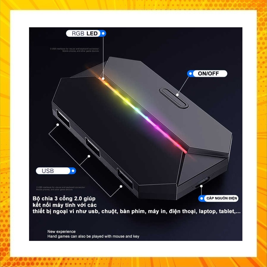 Freewolf g6 hỗ trợ chơi game pubg mobile cho android, ios, ipad như pc